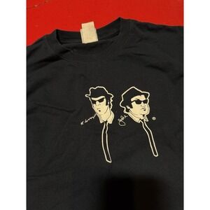 Vintage Blues Brothers T Shirt Black Large Band Tee 90s House Of Blues VTG